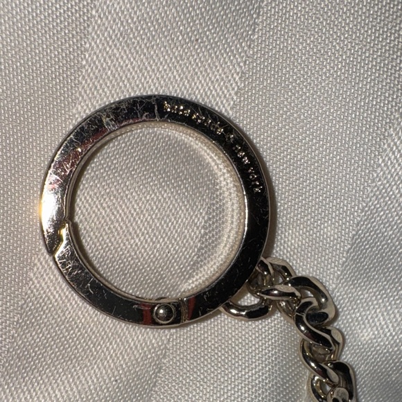 Kate Spade Black Leather Keychain Wallet cardholder - Picture 6 of 11